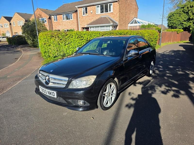 Used Mercedes C220 170 HP (125 kW) 2007 Black Sedan