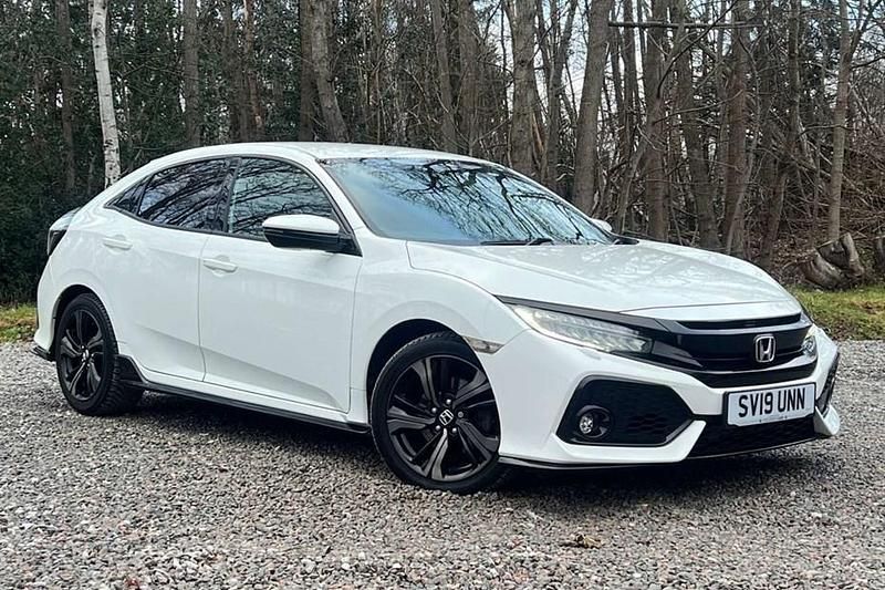 White Used 2019 Honda Civic Sport Hatchback | £12,995 (Good price) - Image 1/1