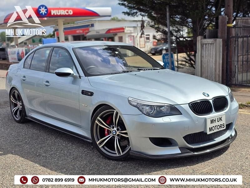 Blue Used 2008 BMW M5 Comfort Edition Sedan | £33,495 - Image 1/4