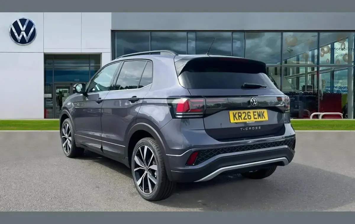 Ny VW T-Cross R-line 115 HK (84 kW) 2026 Grå SUV