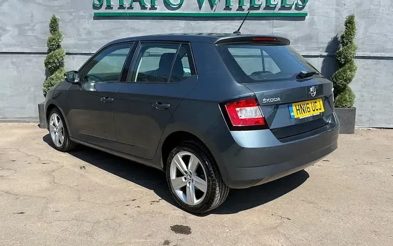 Used Skoda Fabia SE L 110 HP (80 kW) 2016 Grey Hatchback