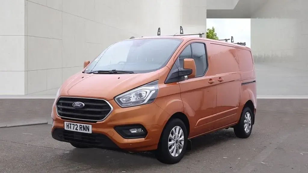 Used Ford Transit Custom Limited 130 HP (95 kW) 2023 Orange Van