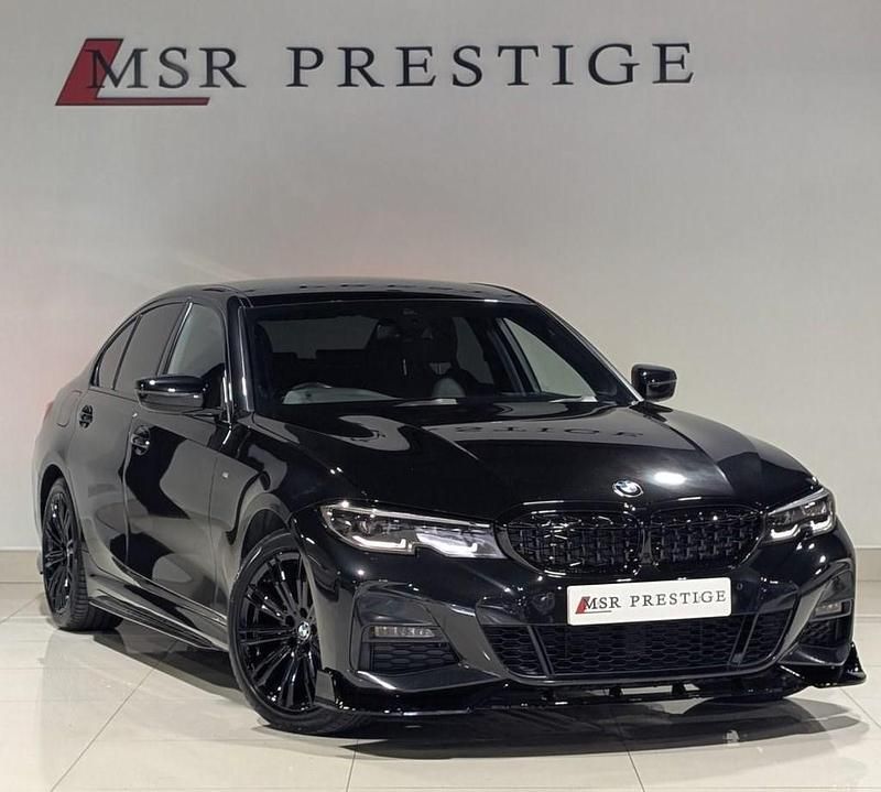 Black Used 2021 BMW 320 M Sport Sedan | £25,795 - Image 1/4