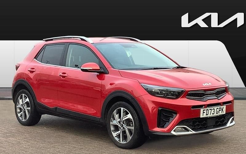 Red Used 2024 Kia Stonic GT-Line S SUV | £18,410 (Fair price) - Image 1/4