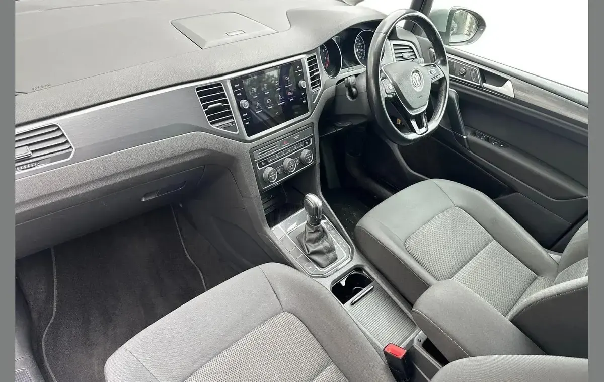 Used VW Golf Match 147 HP (108 kW) 2020 Silver MPV