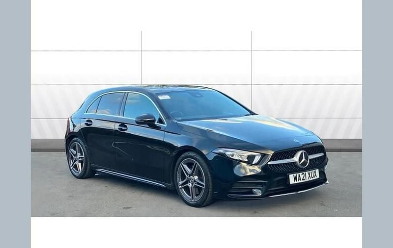 Black Used 2021 Mercedes A220 AMG line Hatchback | £18,252 (Fair price) - Image 1/4