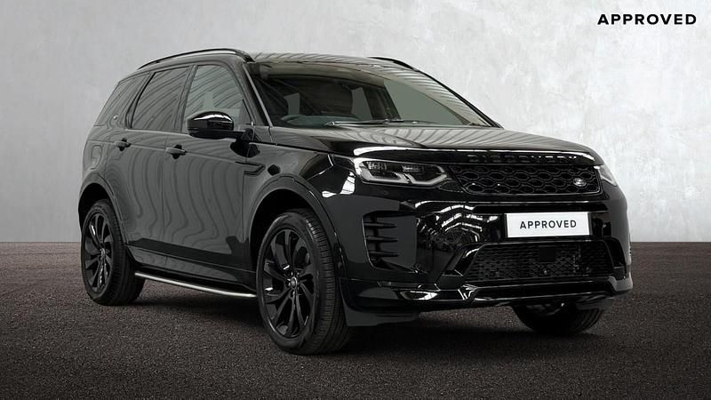 Santorini black Used 2025 Land Rover Discovery Sport SE Dynamic SUV | £44,990 - Image 1/4