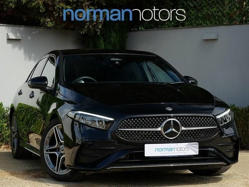 Black Used 2024 Mercedes A200 Executive Hatchback | £25,495 (Fair price) - Image 1/3