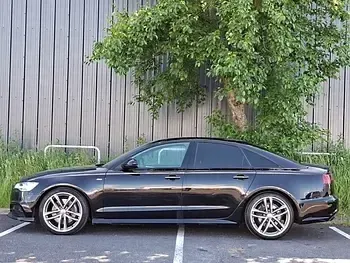 Used Audi A6 Black Edition 320 HP (235 kW) 2018 Black Sedan