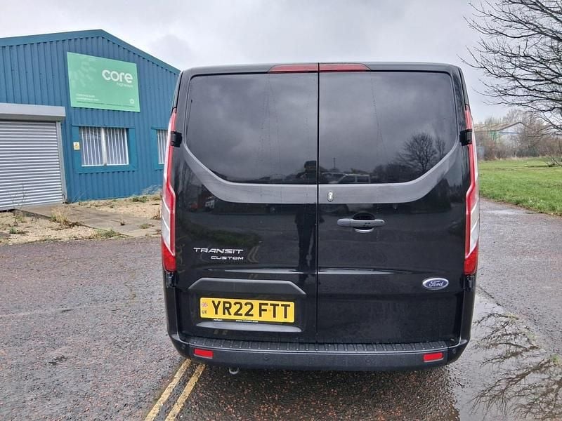 Used Ford Transit Custom Trend 130 HP (95 kW) 2022 Black Van