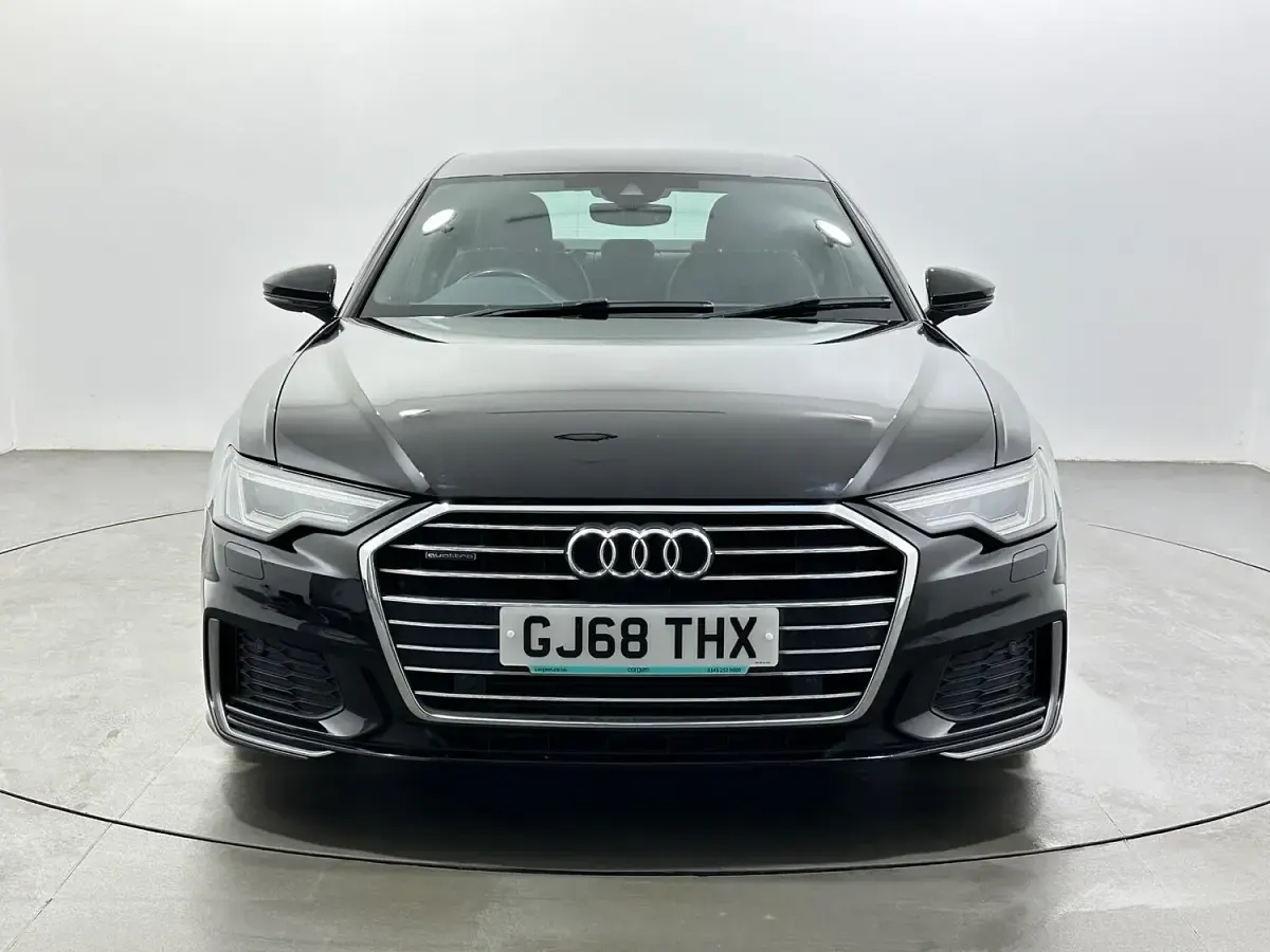 Used Audi A6 S-Line 286 HP (210 kW) 2018 Black Sedan