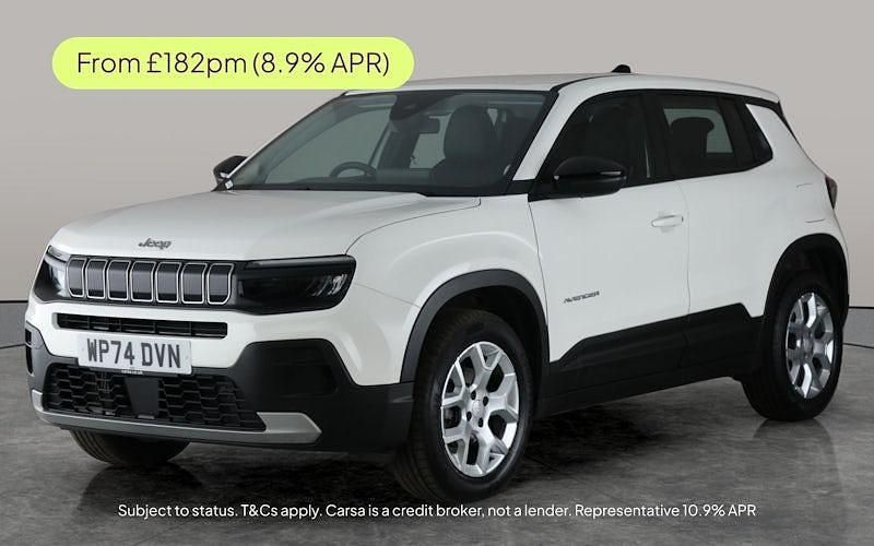 White Used 2024 Jeep Avenger Altitude SUV | £15,336 (Fair price) - Image 1/2