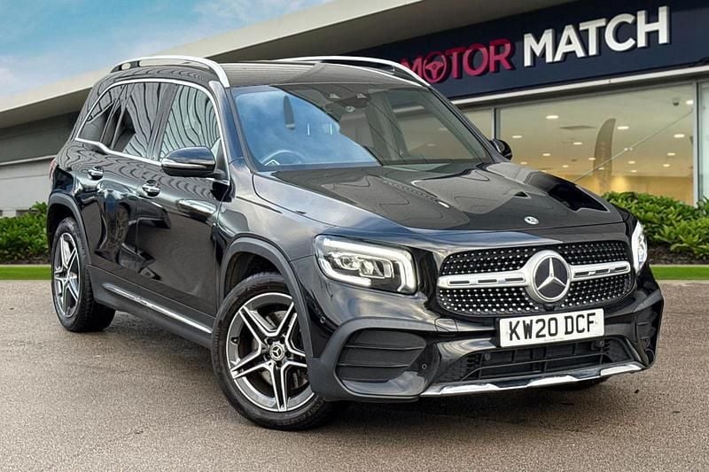 Black Used 2020 Mercedes GLB220 AMG line SUV | £21,990 (Good price) - Image 1/4
