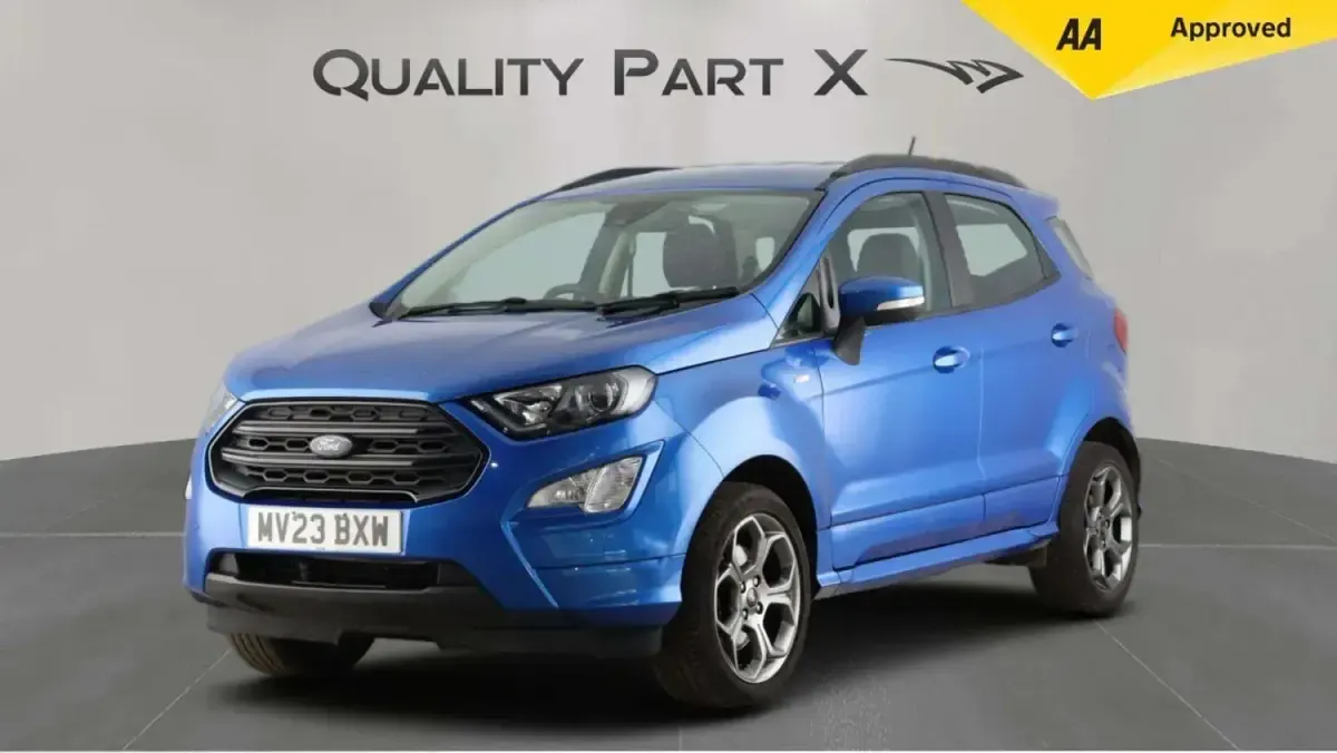 Begagnad Ford Ecosport ST-Line 2023 Blå SUV