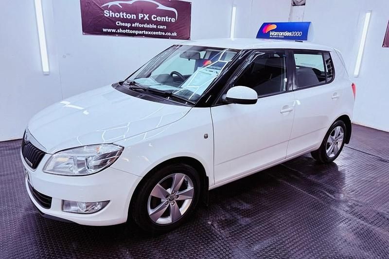 Used Skoda Fabia GreenLine 2014 White Hatchback