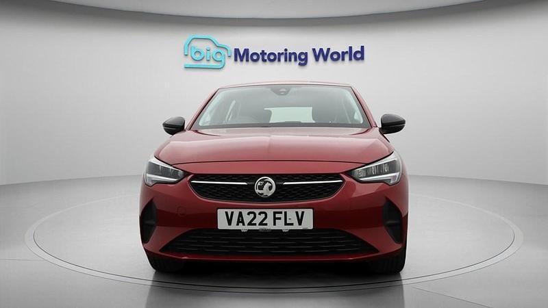 Used Vauxhall Corsa Design Edition 75 HP (55 kW) 2022 Red Hatchback