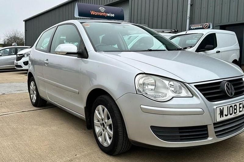 Used VW Polo SE 80 HP (58 kW) 2008 Silver Hatchback