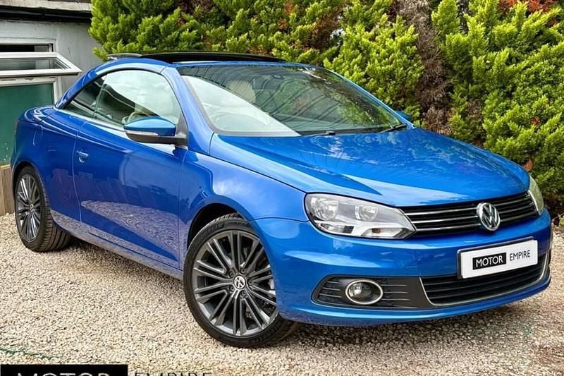 Blue Used 2011 VW Eos Sportline Cabriolet | £6,750 - Image 1/1