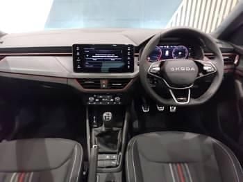 New Skoda Scala Monte Carlo 116 HP (85 kW) 2025 White Hatchback