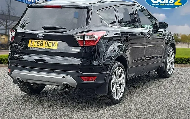 Used Ford Kuga Titanium X 150 HP (110 kW) 2018 Black SUV