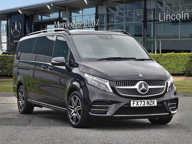 Black Used 2024 Mercedes V220 AMG line MPV | £51,999 - Image 1/4