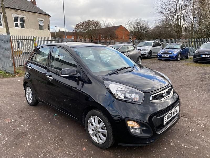 Black Used 2013 Kia Picanto Hatchback | £2,299 (Fair price) - Image 1/4