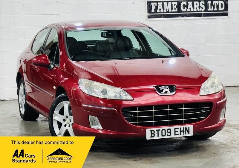 Red Used 2009 Peugeot 407 Sport Sedan | £1,500 (Good price) - Image 1/3