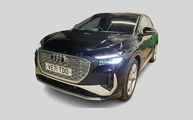 Used Audi Q4 e-tron S-Line 150 kW (204 HP) 2022 Black SUV