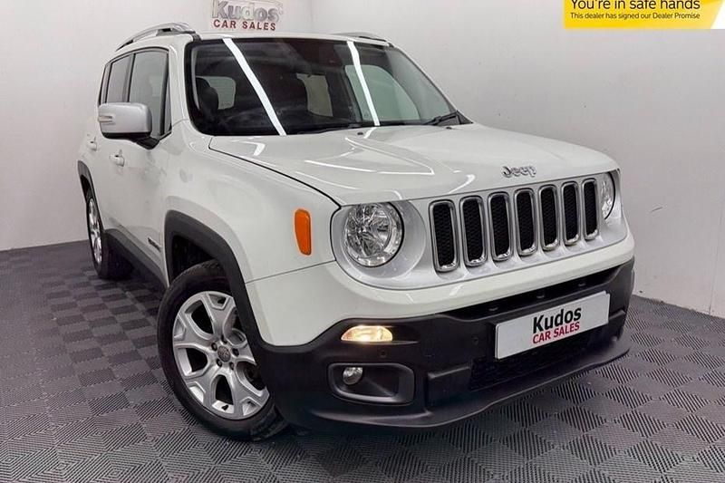 White Used 2018 Jeep Renegade Limited SUV | £7,490 (Fair price) - Image 1/1