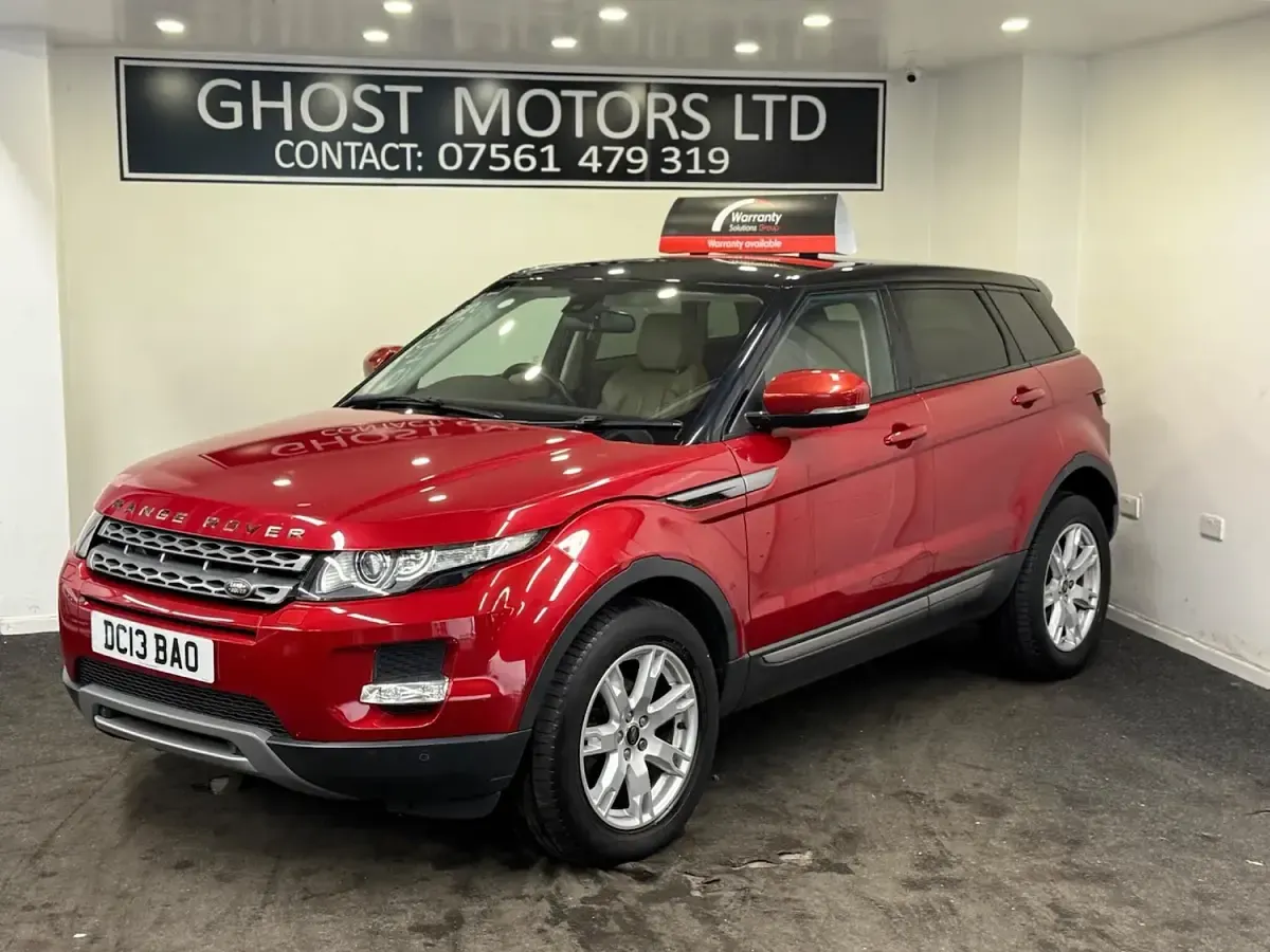 Used Land Rover Range Rover evoque Pure 150 HP (110 kW) 2013 Red SUV