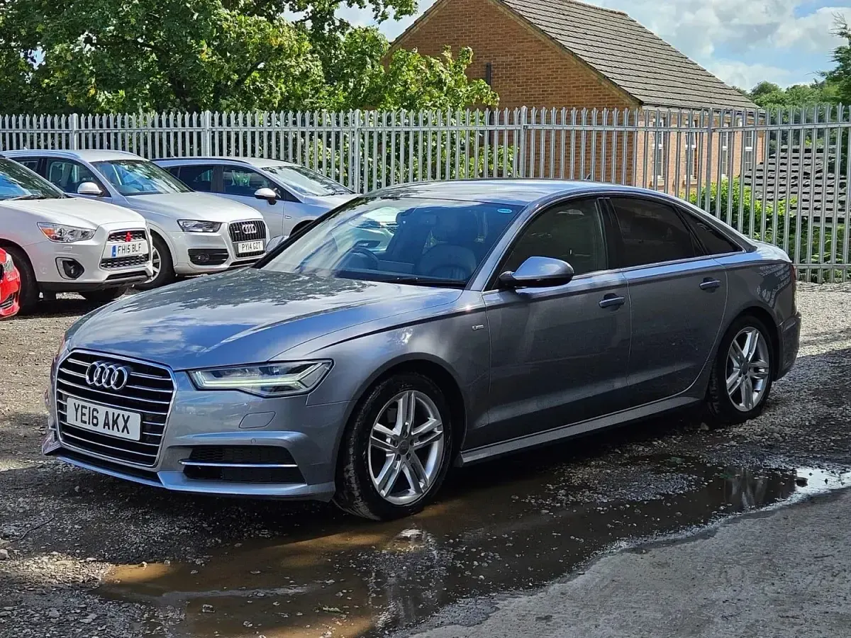 Used Audi A6 S-Line 190 HP (139 kW) 2016 Grey Sedan