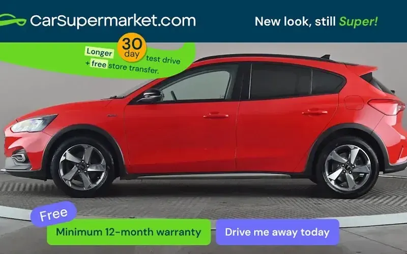 Usado Ford Focus Active 125 HP (91 kW) 2020 Vermelho Citadino