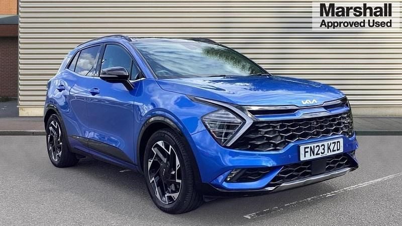 Blue Used 2023 Kia Sportage 4 SUV | £29,890 (A bit pricey) - Image 1/4