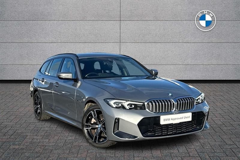 Grey Used 2022 BMW 330e M Sport Estate | £32,990 (A bit pricey) - Image 1/4