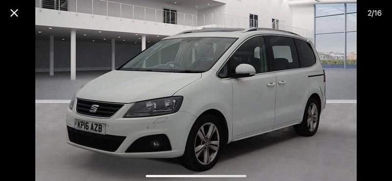 White Used 2016 Seat Alhambra Ecomotive MPV | £8,695 (Fair price) - Image 1/4