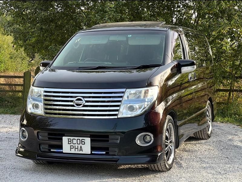 Used Nissan Elgrand 2023 Black MPV