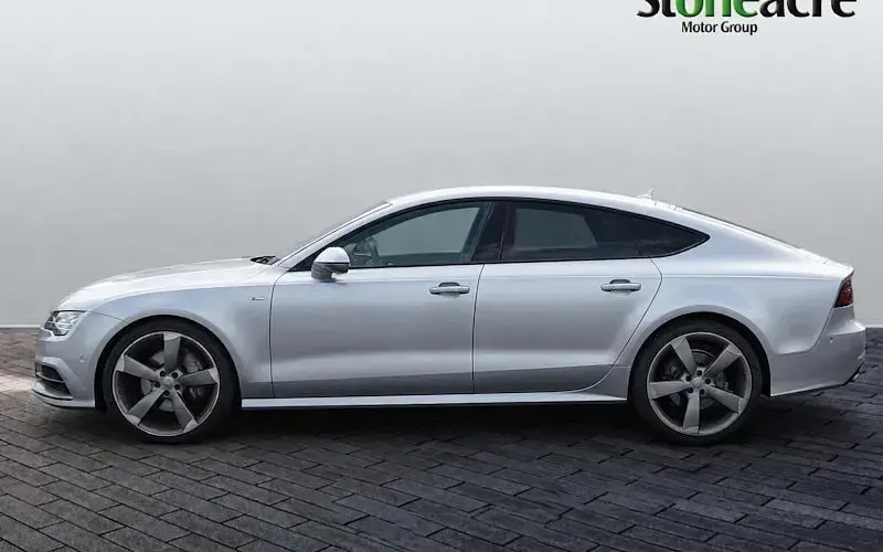 Used Audi A7 Sportback Black Edition 268 HP (197 kW) 2016 Silver Hatchback