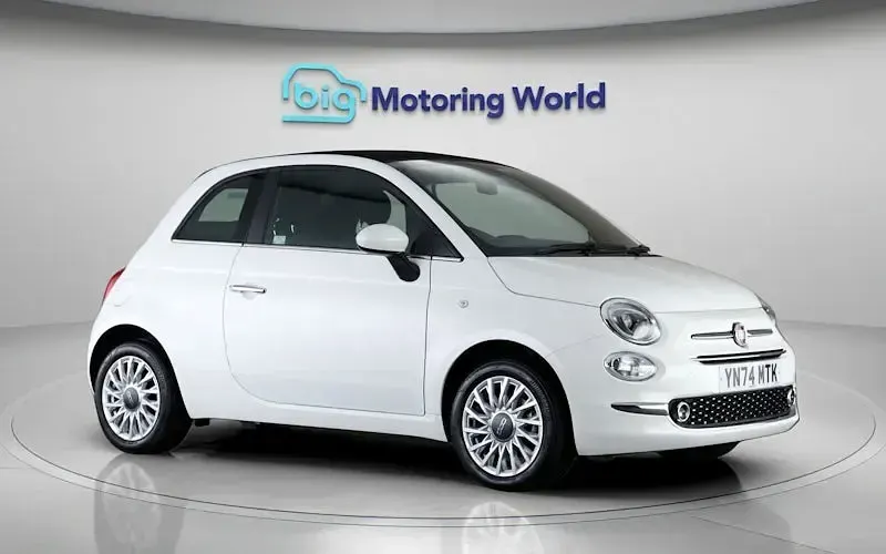 Used Fiat 500C 69 HP (50 kW) 2024 White Cabriolet