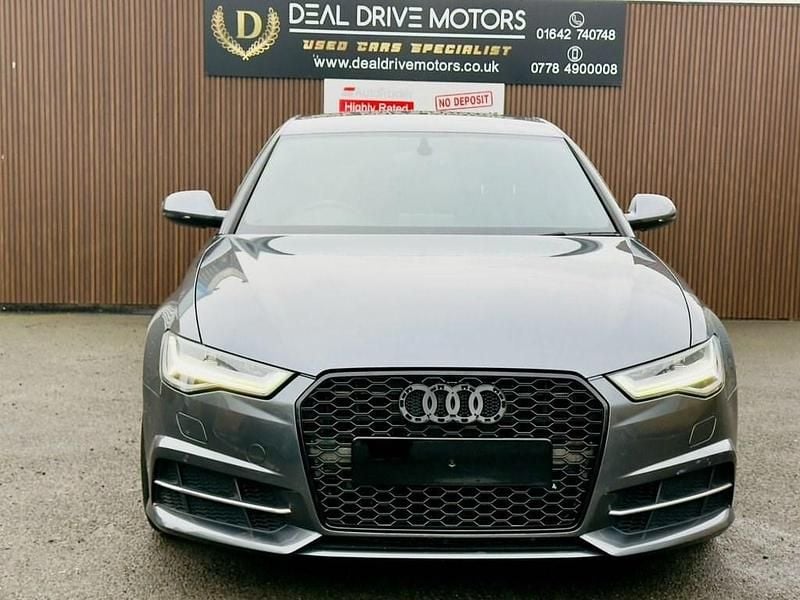 Used Audi A6 S-Line 190 HP (139 kW) 2017 Grey Sedan