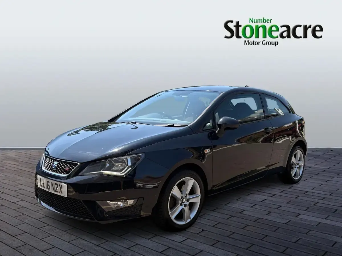 Used Seat Ibiza FR 90 HP (66 kW) 2016 Black Hatchback
