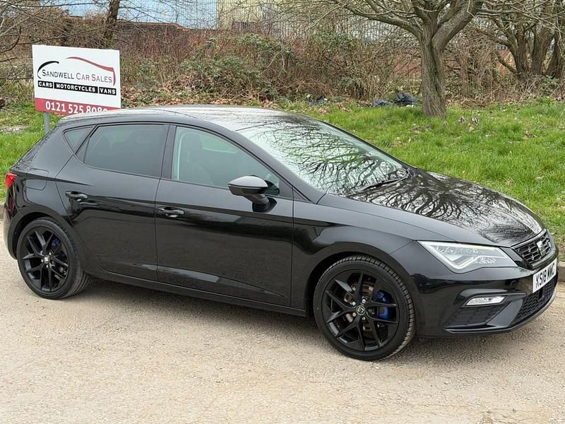 Used Seat Leon FR 150 HP (110 kW) 2018 Black Hatchback