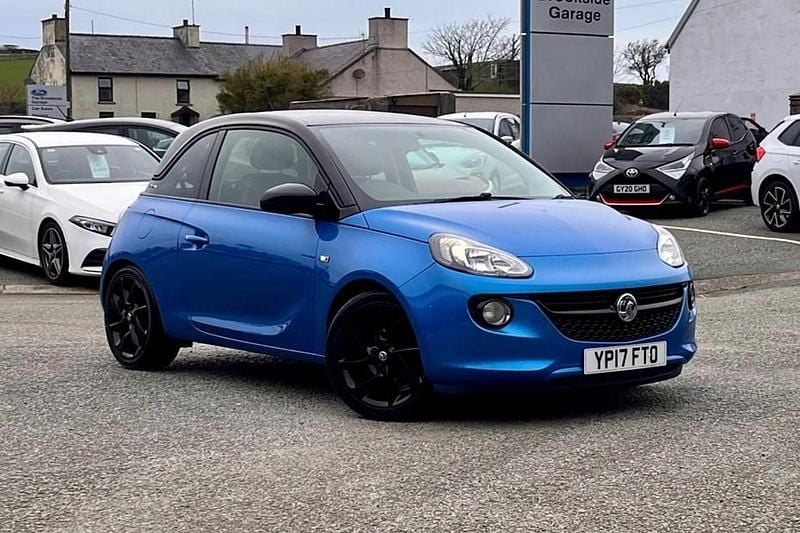 Used Vauxhall Adam S 70 HP (51 kW) 2017 Blue Hatchback