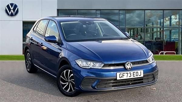 Reef blue Used 2023 VW Polo Life Hatchback | £14,829 (Good price) - Image 1/4