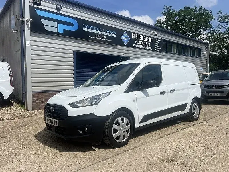 Second-hand Ford Transit Connect 100 CP (73 kW) 2020 Alb Monovolum