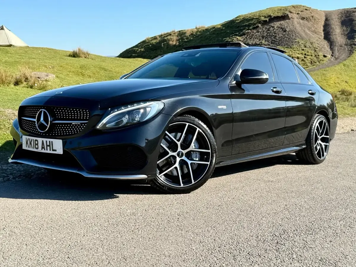 Used Mercedes C43 AMG Premium Plus 361 HP (265 kW) 2018 Black Sedan