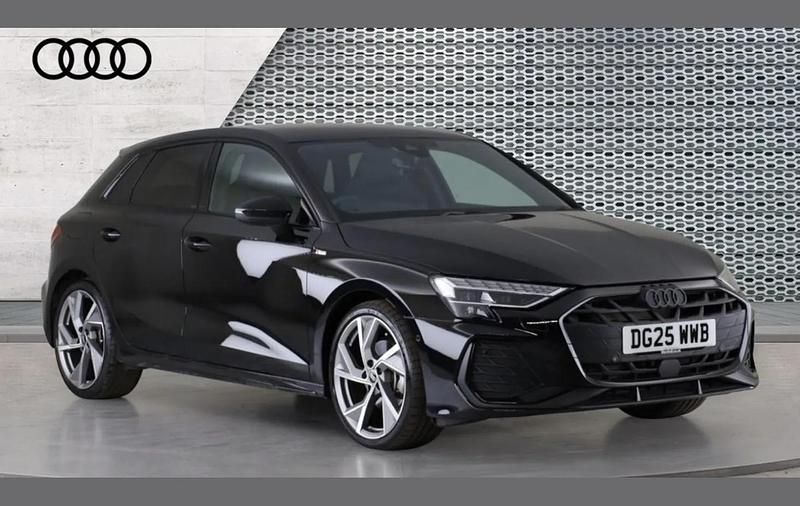 Used Audi A3 Black Edition 147 HP (108 kW) 2025 Black Hatchback