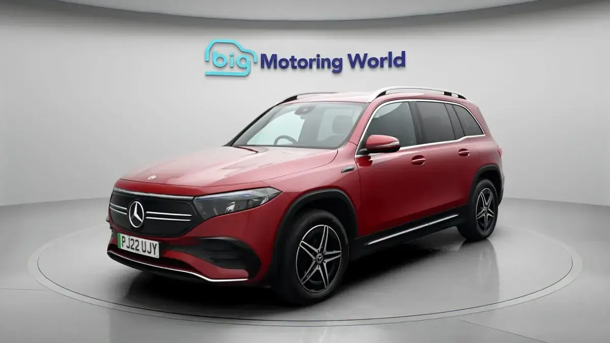 Used Mercedes EQB300 AMG line 167 kW (228 HP) 2022 Red SUV