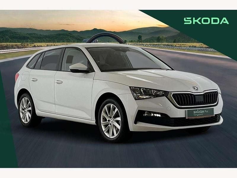 White Used 2021 Skoda Scala SE L Hatchback | £15,390 (Fair price) - Image 1/4