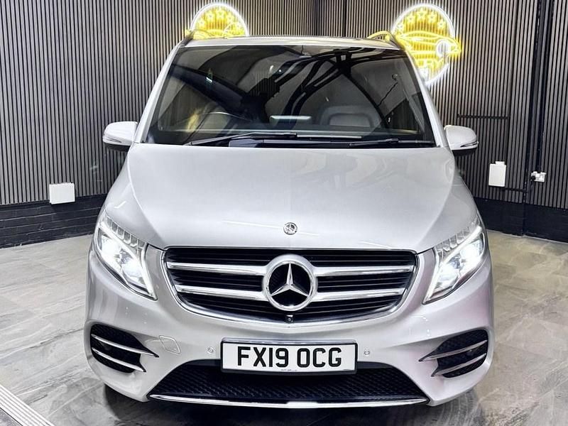 Used Mercedes V250 AMG line 2019 Silver MPV