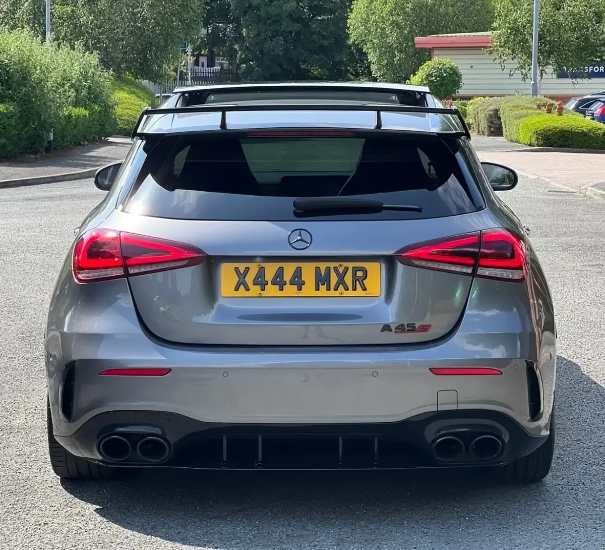 Used Mercedes A45 AMG 421 HP (309 kW) 2021 Grey Hatchback